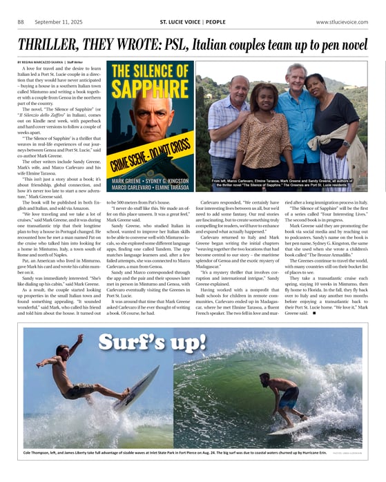 The Silence of Sapphire B8 September 11, 2025 NEW COVER